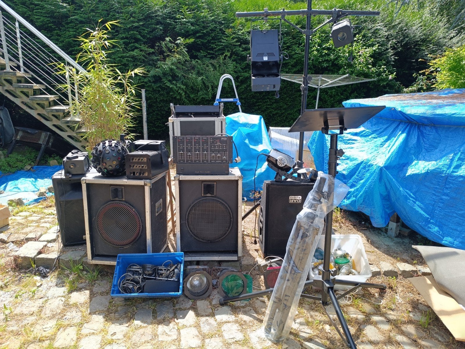 Je vends une sono vintage complete, Enlèvement