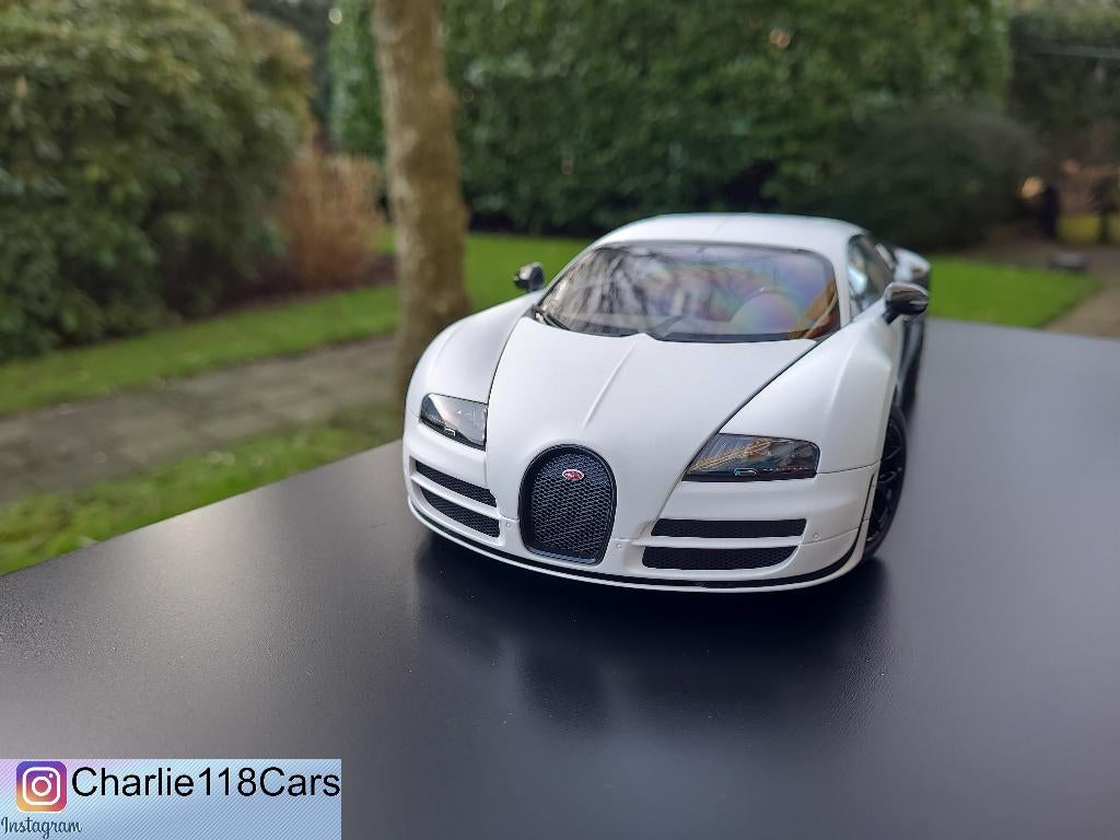 AUTOart 1/18 Bugatti Veyron Super Sport – Pur Blanc Edition, Hobby & Loisirs créatifs, Voitures miniatures | 1:18, Neuf, Autoart