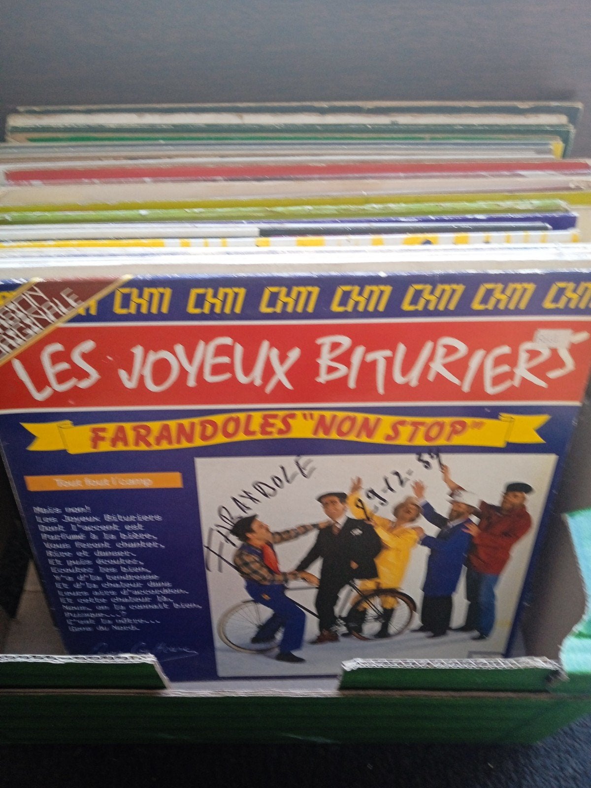 lot de grands vinyles divers, Enlèvement, Utilisé
