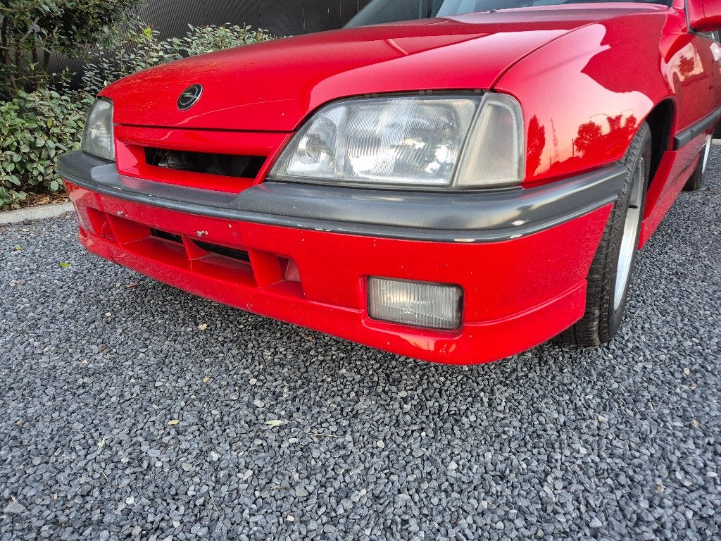 Opel Omega 3000, Auto's, 4 deurs, Achterwielaandrijving, Zwart, Leder en Stof