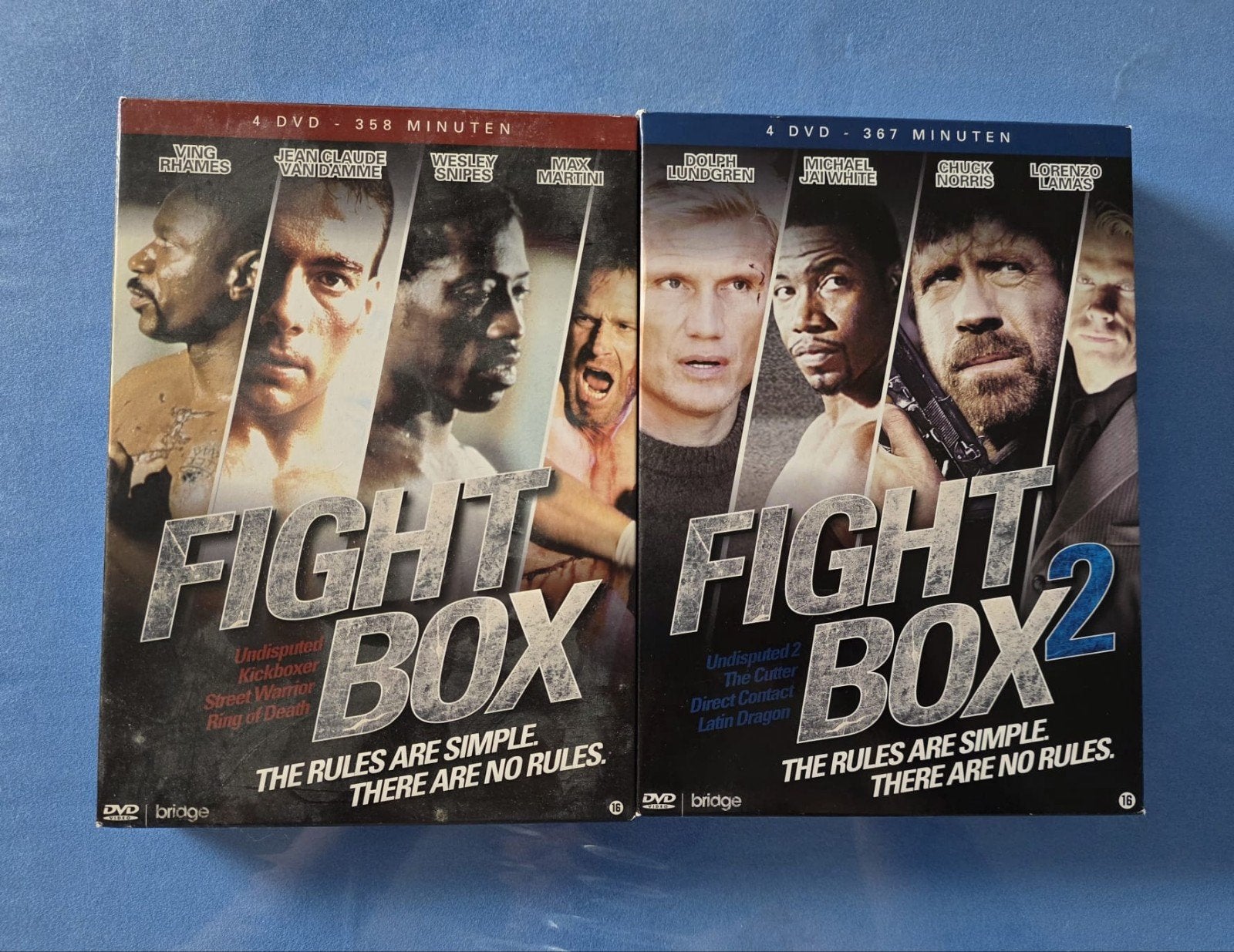 Fight Box & Fight Box 2 (8 DVD's in totaal), Enlèvement, Néerlandais, Néerlandais