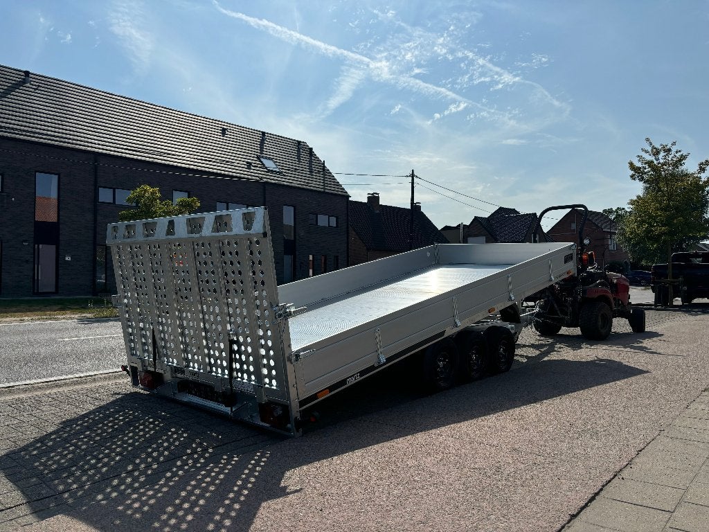 MARTZ kantelbare plateauwagen 500x210cm 3500kg tridem-as, Ophalen, Info@trailersland.be, Nieuw, MARTZ