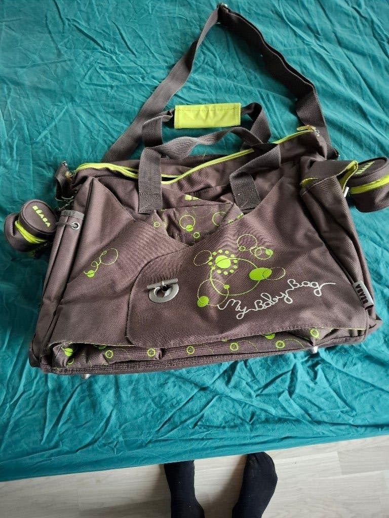 Béaba All-in-1 Verzorgingstas, verzorgingskussen koelzakjes, Enfants & Bébés, Sac à langer bébé, Marron, Sac à langer, Fonction sac à bandoulière