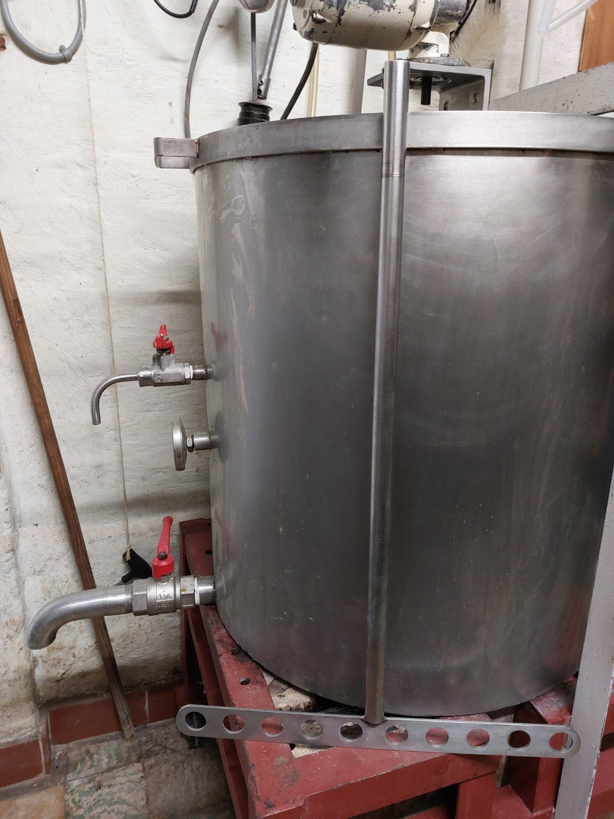 Bier brouwen inox ketels en benodigdheden., Ophalen