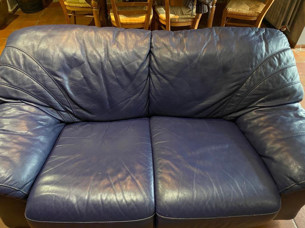 Canape Cuir, Huis en Inrichting, Zetels | Zetels, Ophalen, Gebruikt, Leer