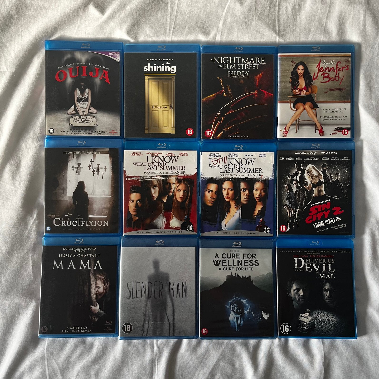 Horror blurays, Horreur, Comme neuf, Blu-ray, Collection de films