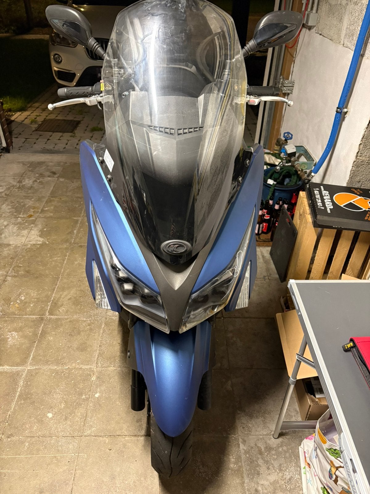 Kymco x town 125 mat bleu, Motos, ABS, Scooter, Occasion, Jusqu'à 11 kW