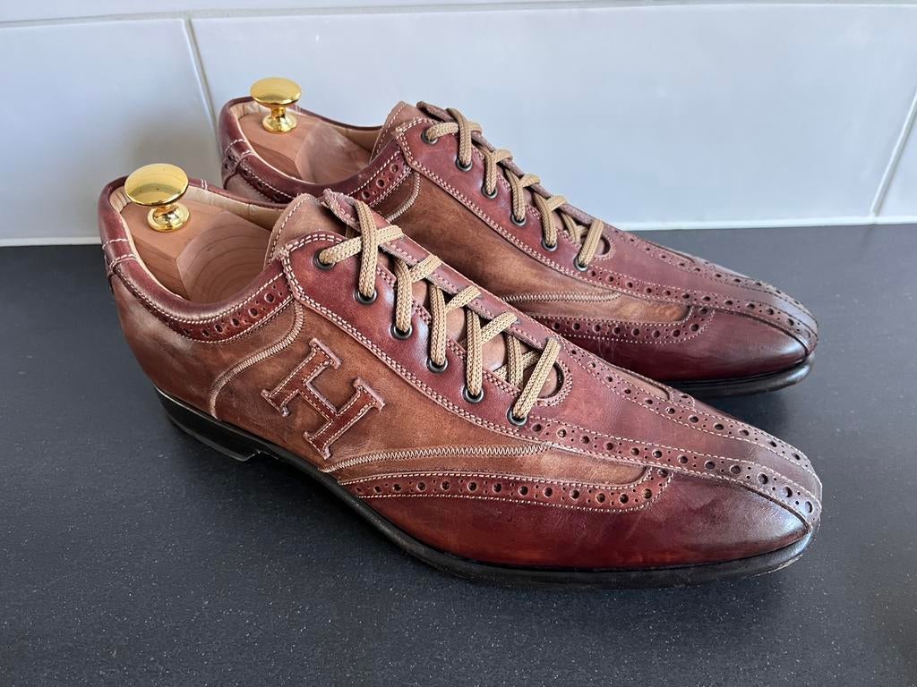 Harris sneakers maat 8 / 42 weinig gedragen, Vêtements | Hommes, Chaussures, Enlèvement ou Envoi, Comme neuf, Brun, Baskets