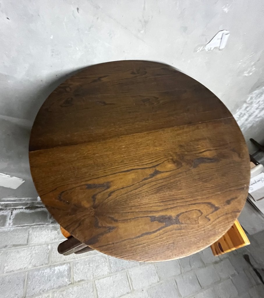 Table salle à manger, Maison & Meubles, Rond, Comme neuf, 100 à 150 cm, Enlèvement