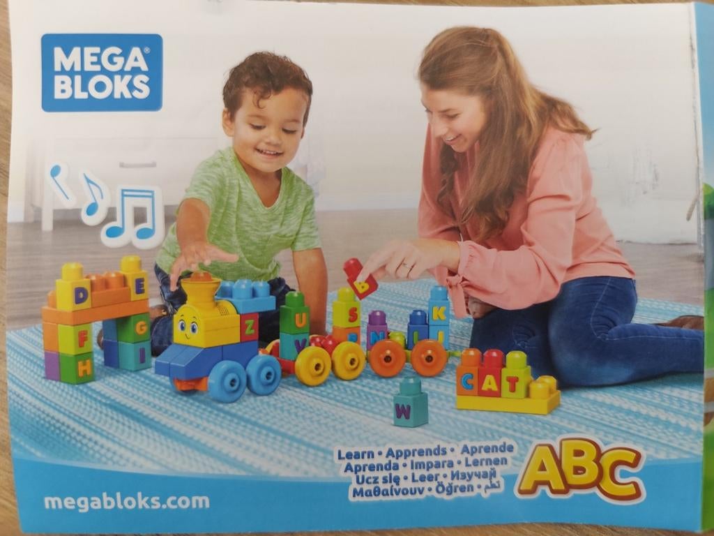 Mega Blocks Train musical ABC, Ophalen of Verzenden