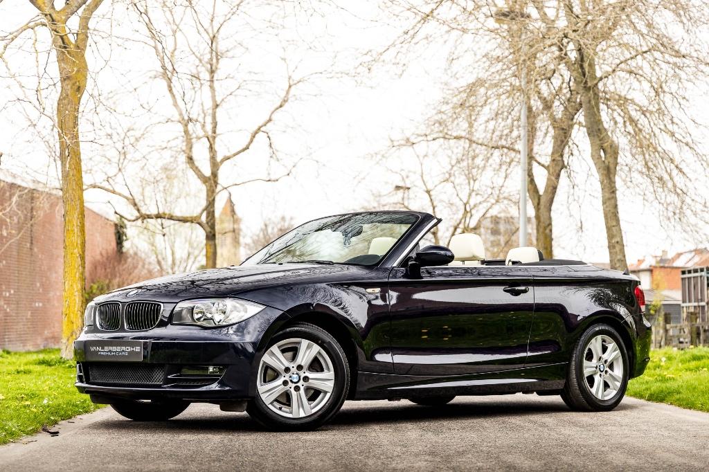 BMW 118d Cabrio * Manueel * Leder * Airco * Radio, Auto's, BMW, 100 kW, 1995 cc, Beige, 4 cilinders