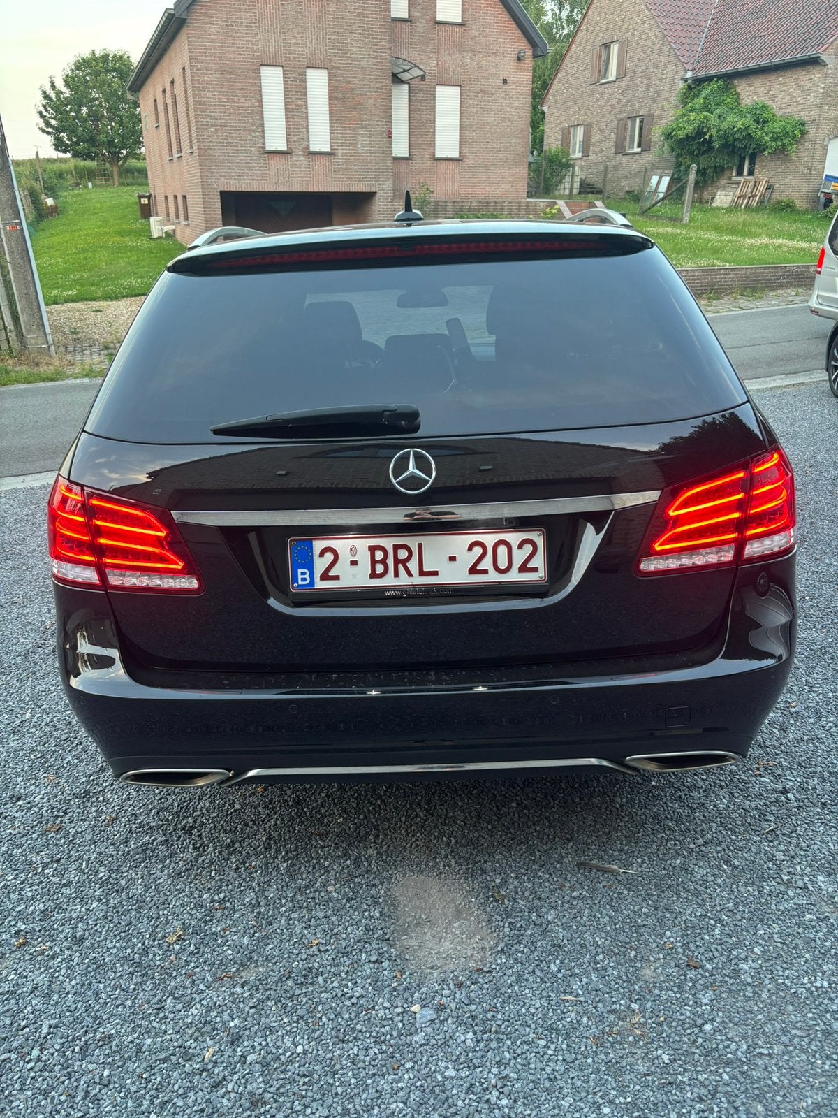 Mercedes E200 Bluetec Break Avantgarde Automaat Euro6, Auto's, Achterwielaandrijving, Zwart, 5 deurs, Particulier