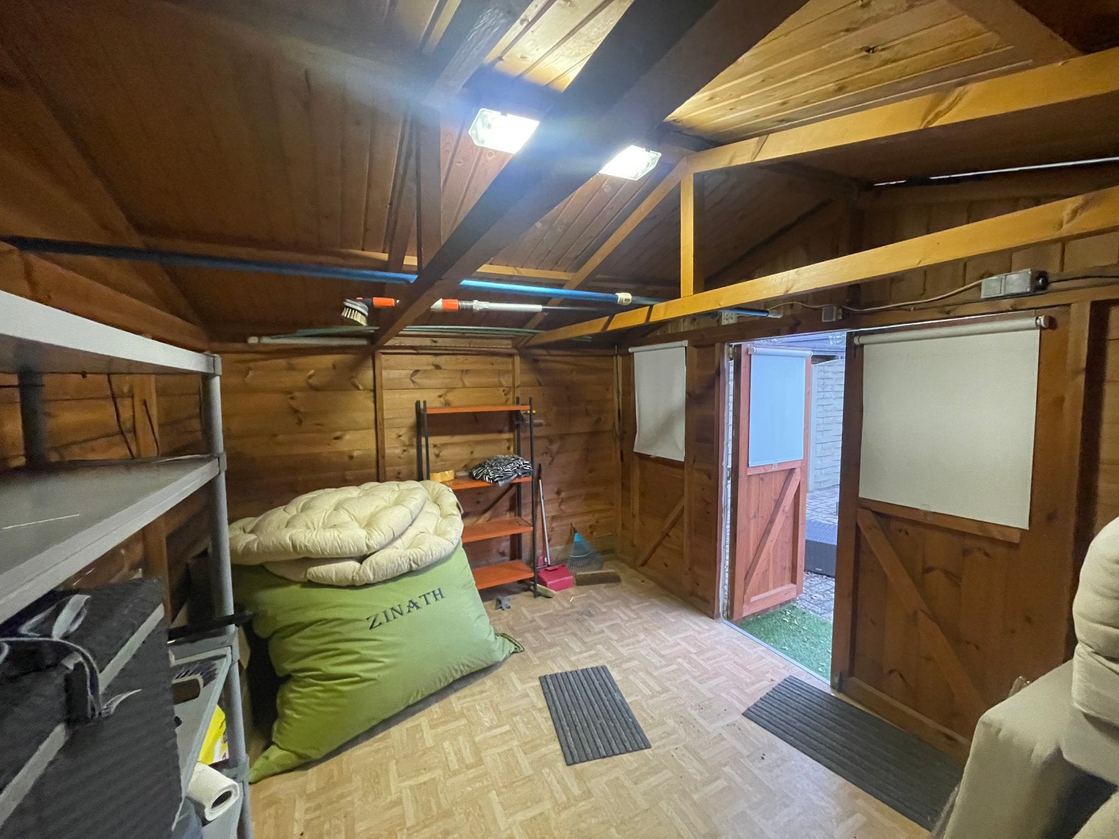 Tuinhuis te koop, Tuin en Terras, Ophalen, Gebruikt, Hout, Tuinhuis