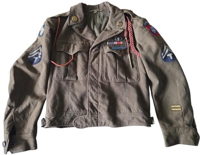 US WW2 101st & 82nd Airborne M-1944 Ike Jacke, Verzamelen, Ophalen of Verzenden
