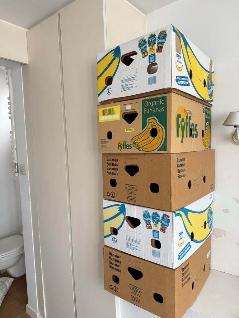 7 gratis dozen, Doe-het-zelf en Bouw, Kratten en Dozen, Ophalen, Zo goed als nieuw