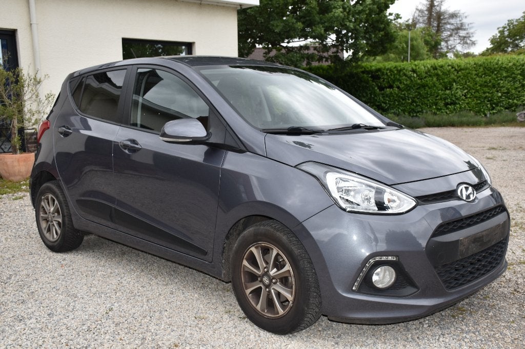 Hyundai i10-5deurs-GO PLUS PACK-1e eig-Ac-CC, Auto's, Hyundai, Voorwielaandrijving, Startonderbreker, Stof, Euro 6