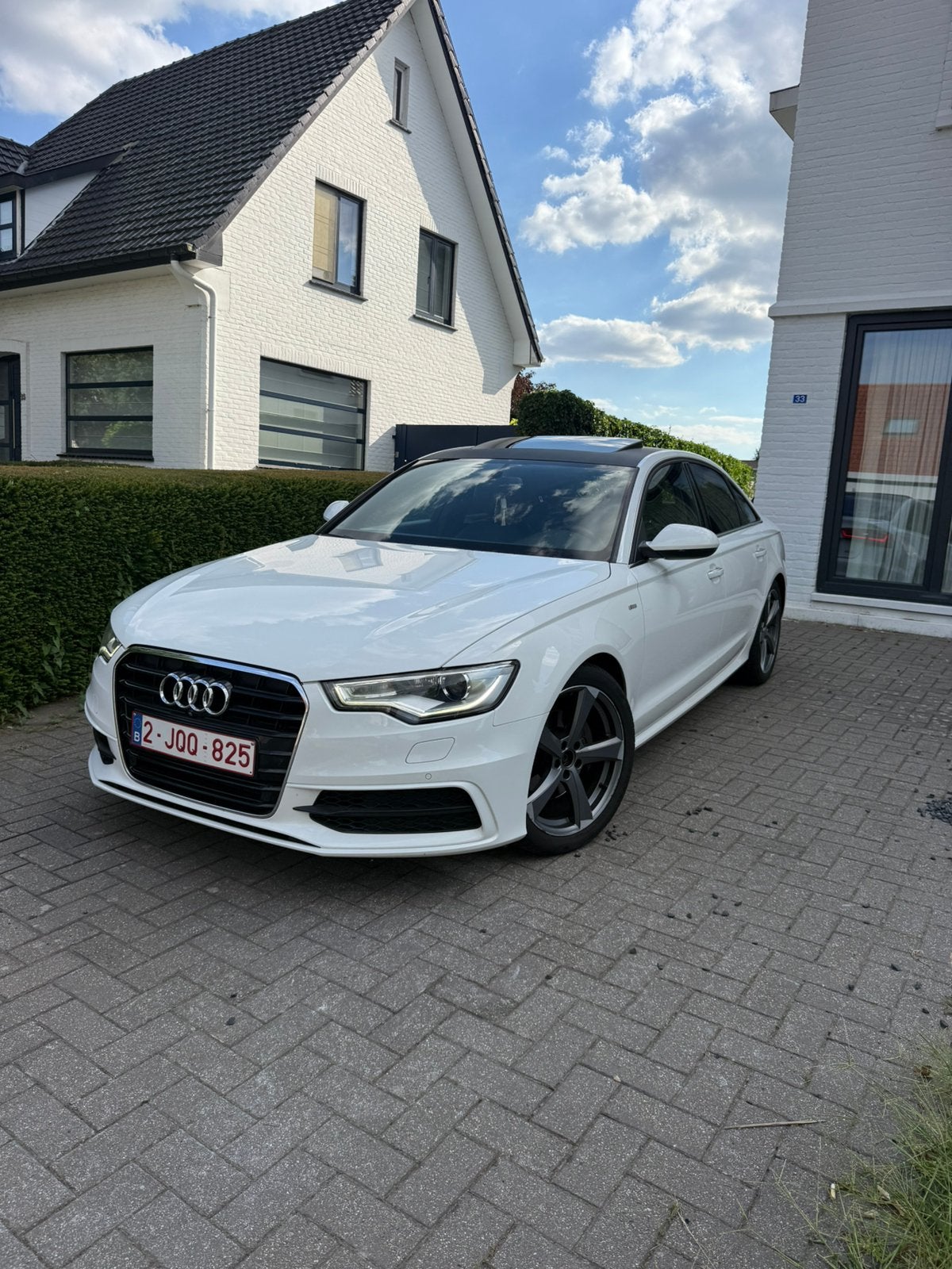 AUDI A6 2.0 TDI 2012 3X S-LINE FULL ✅, Autos, Audi, Cuir, Euro 5, Achat, Noir