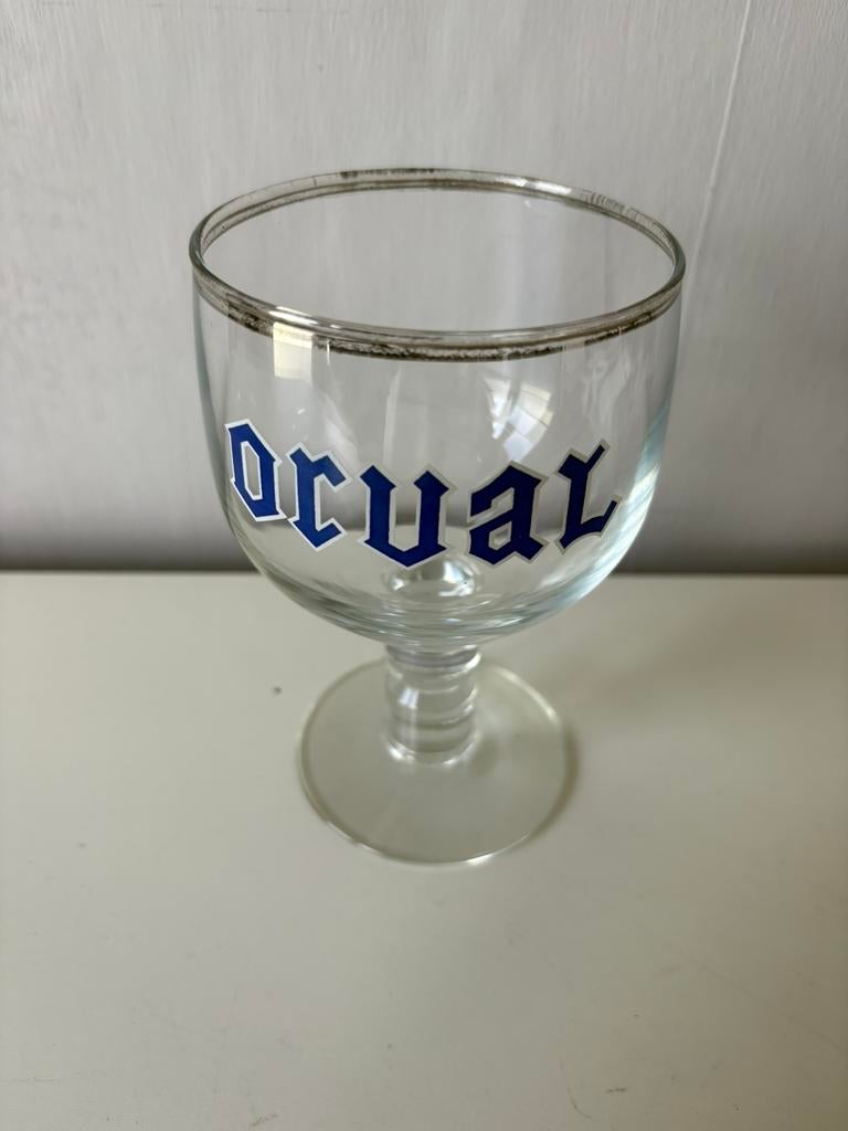 Ancien verre ORVAL BENJAMIN, Collections, Enlèvement ou Envoi, Utilisé