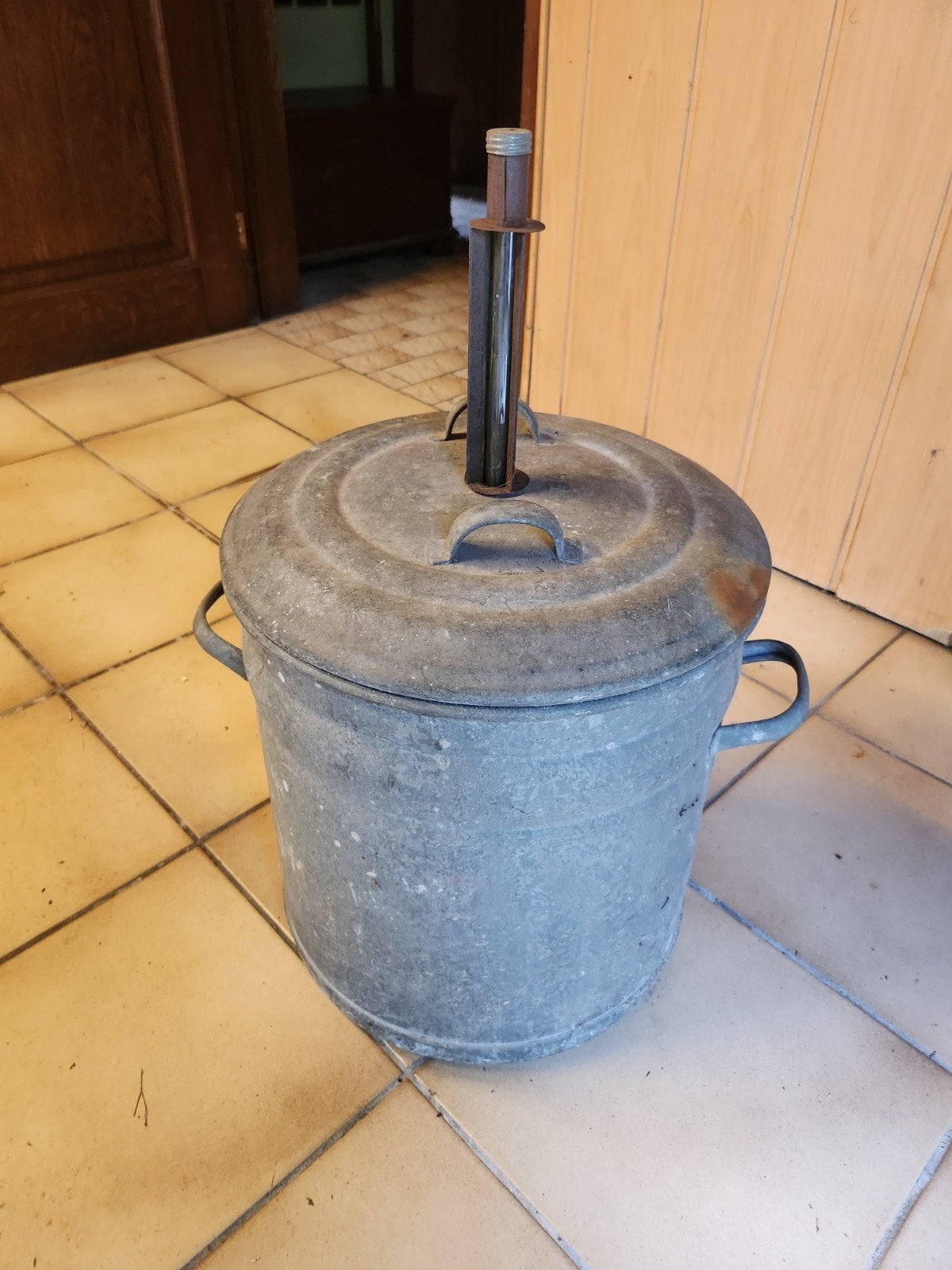 Antieke sterliseerketel,in goede staat, Antiek en Kunst, Antiek | Gereedschap en Instrumenten, Ophalen