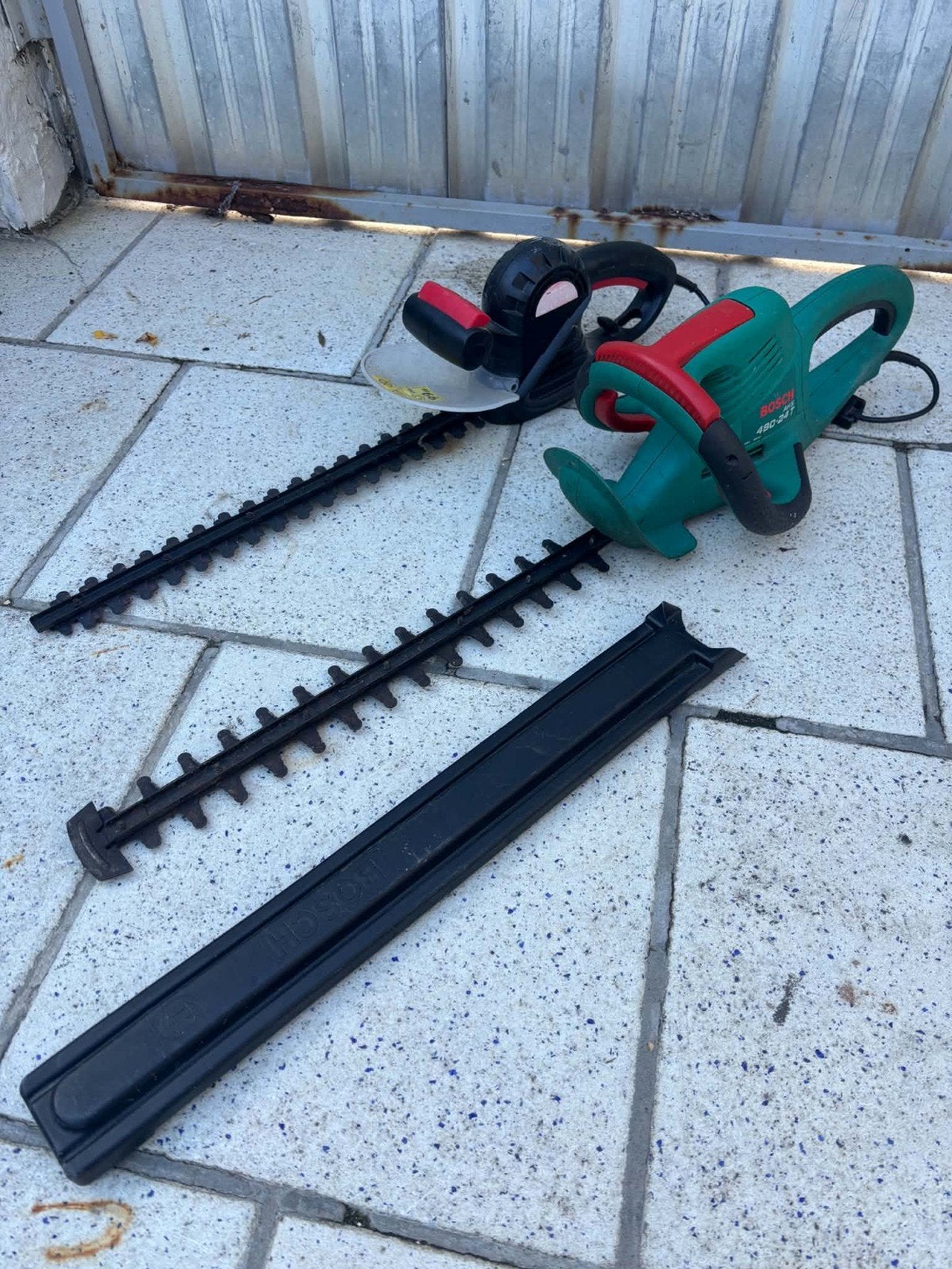 Lot de 2 tailles haie, Tuin en Terras, Ophalen, Gebruikt