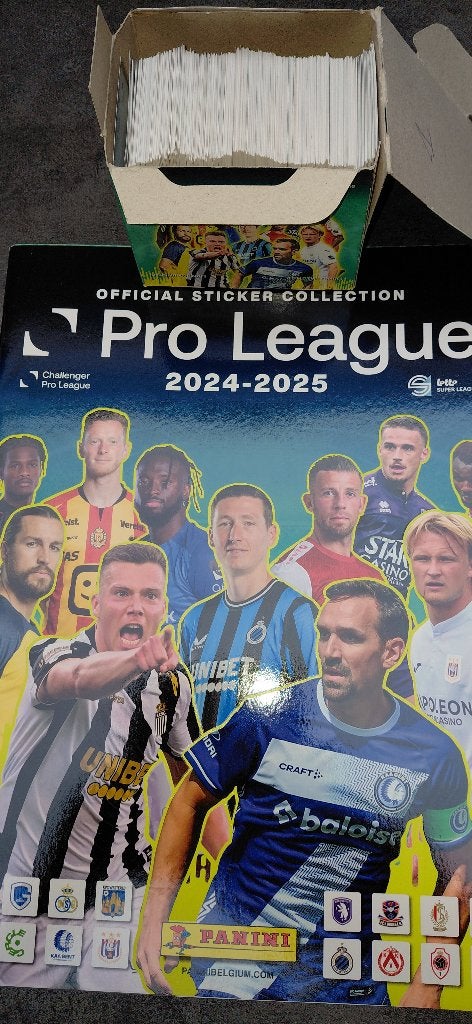 PANINI PROLEAGUE, Enlèvement, Neuf