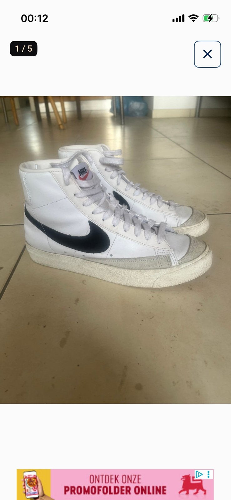 Nike 40, Sport en Fitness, Loopsport en Atletiek, Ophalen of Verzenden, Zo goed als nieuw, Nike