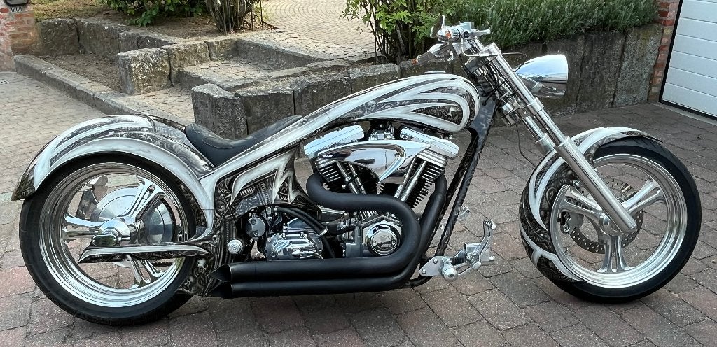Cobra H-D eigenbouw, (pas de rénovation), avec numéro PVG.-, Motos, 1600 cm³, Occasion, Plus de 35 kW, 2 cylindres