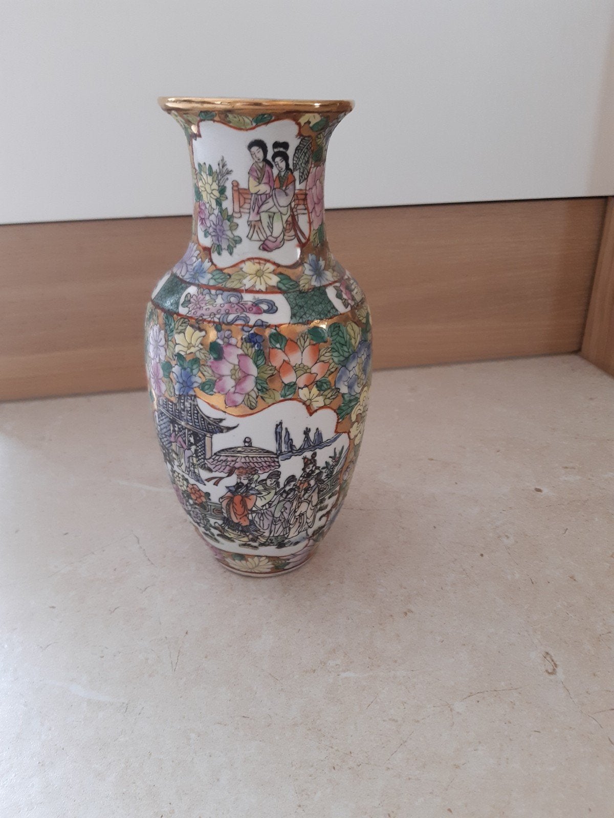 Chinees vaasje, Ophalen