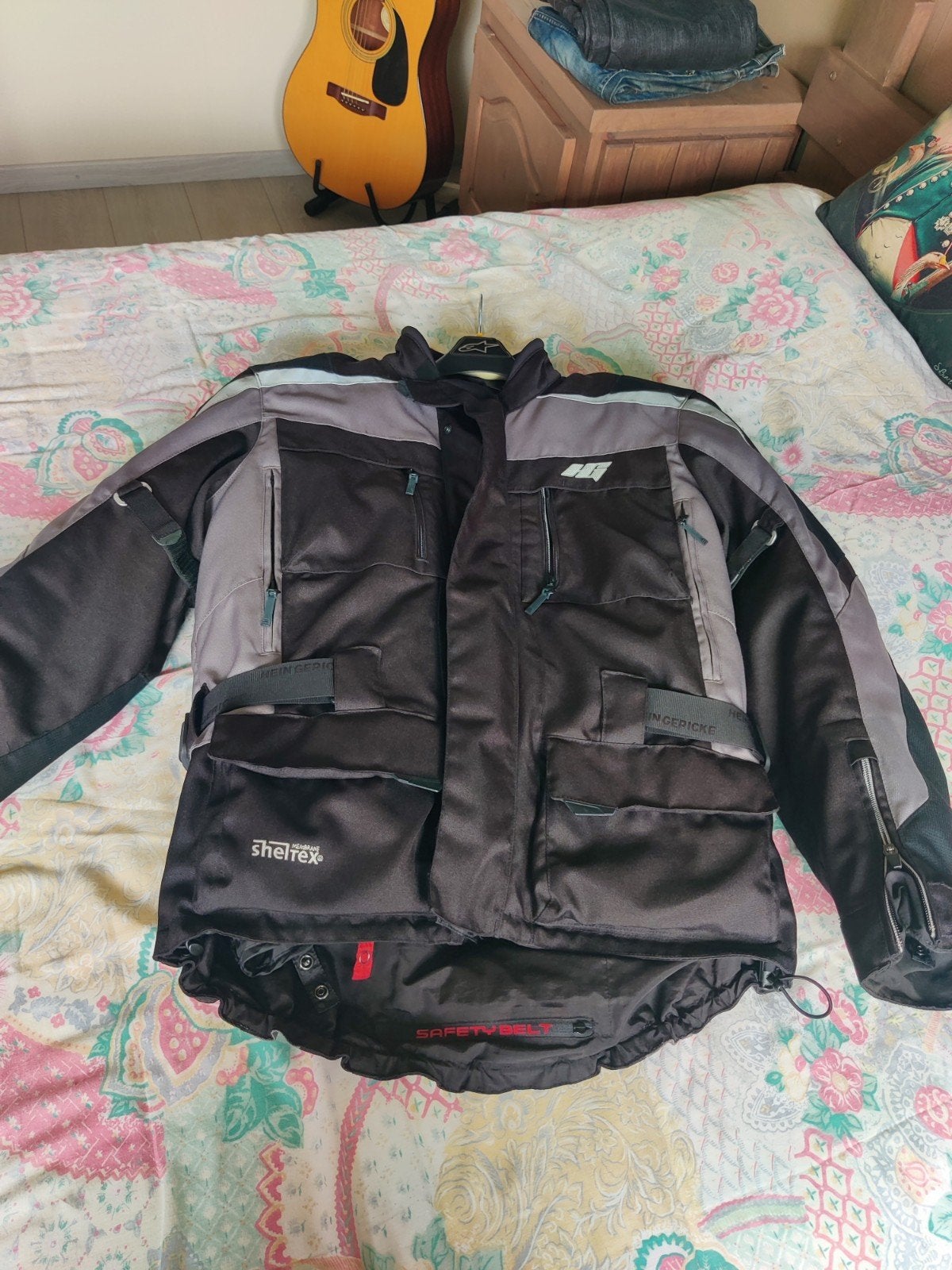 Heren motor jas +broek :merk Hein Gericke., Motoren, Kleding | Motorkleding, Ophalen, Heren, Jas | textiel