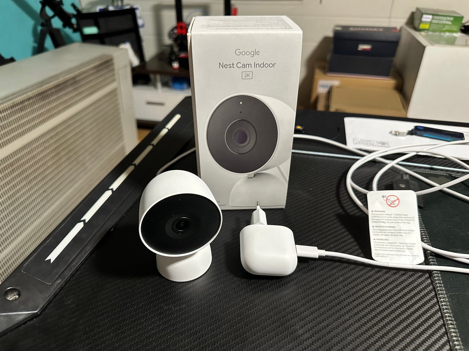 Google Nest Cam Indoor 3nd gen, Ophalen of Verzenden, Zo goed als nieuw