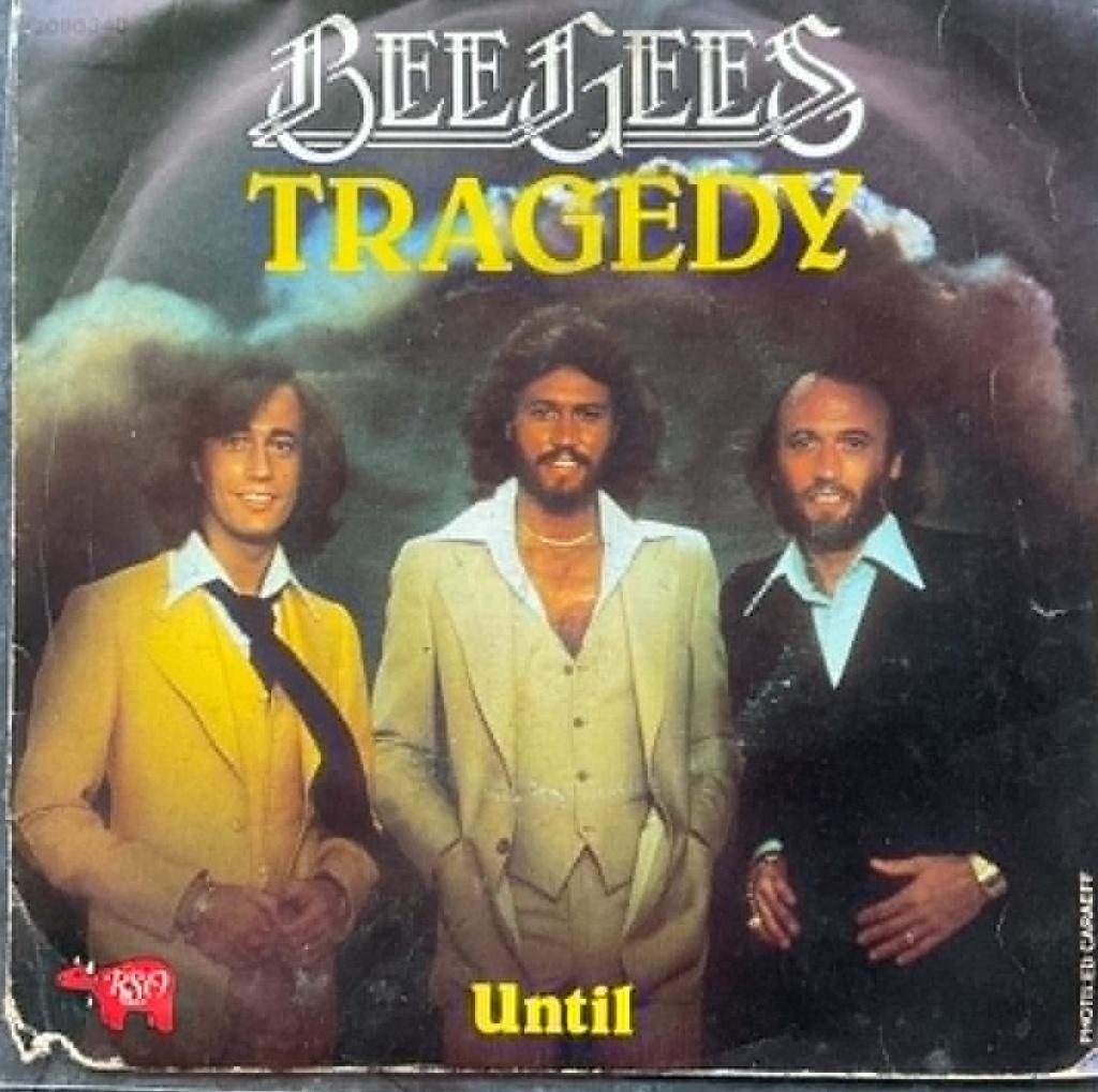 Bee Gees "Tragedy", Cd's en Dvd's, Vinyl Singles, Fotohoes, Overige genres, Single, Ophalen of Verzenden