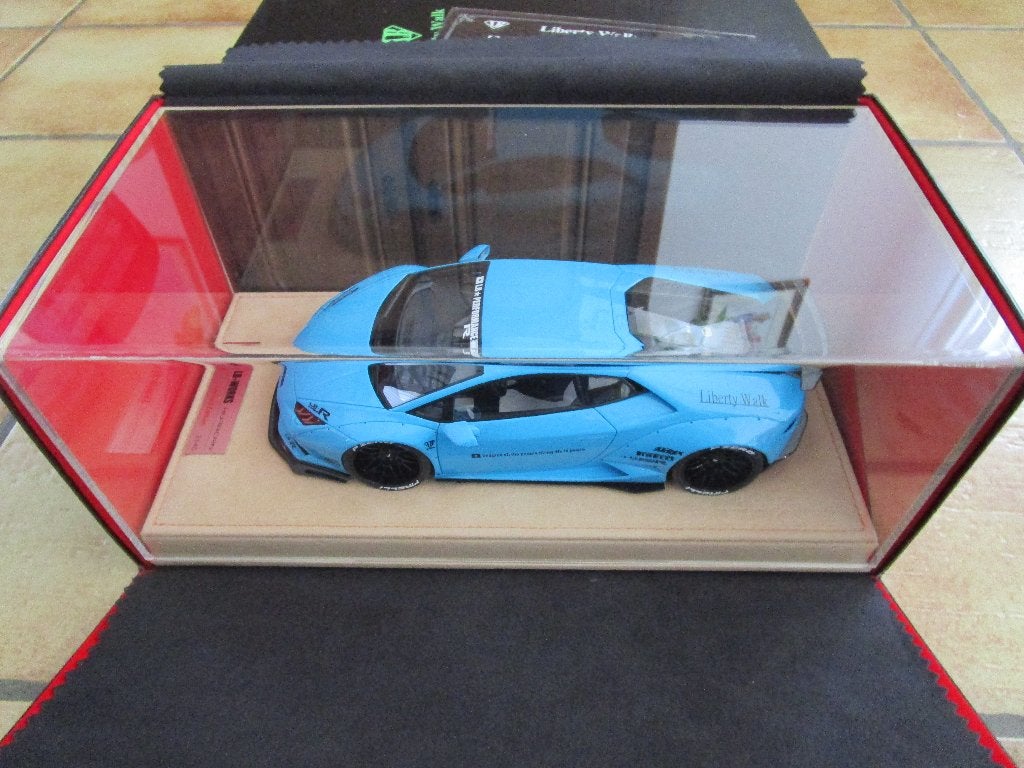 oem liberty walk 1:18 lamborghini huracan, Enlèvement ou Envoi, Comme neuf, Voiture, Autres marques