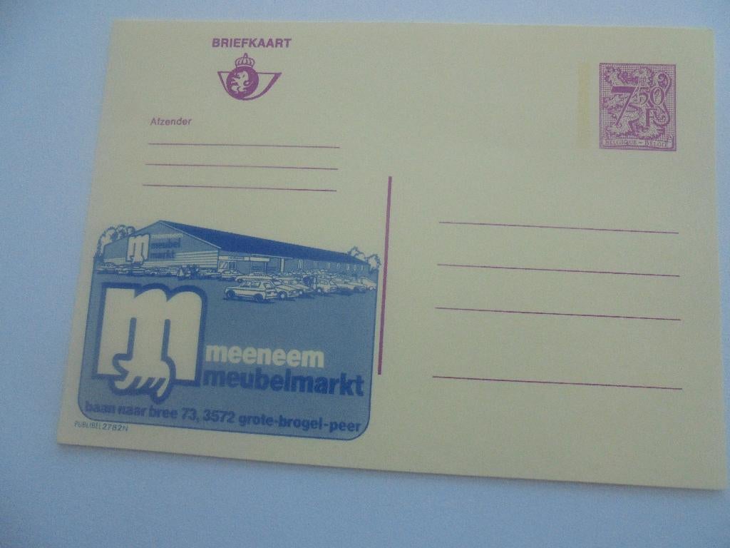 publibel -10 kaarten -postfris, Verzenden, Briefkaart