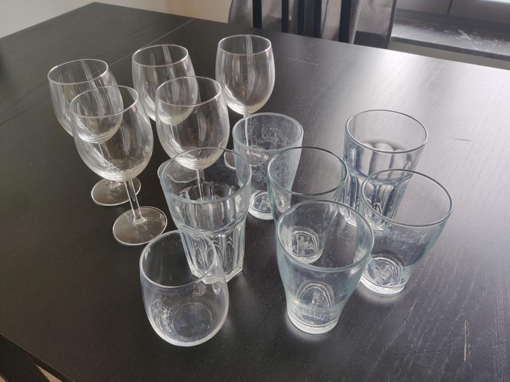 Glasss, plates, glass tupperware, Verzamelen, Glas en Drinkglazen, Ophalen