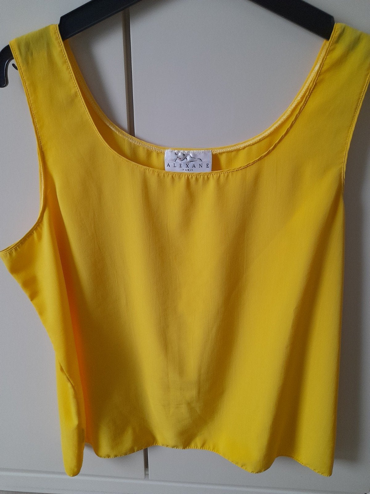 mooie top okergeel, Ophalen of Verzenden, Maat 42/44 (L)