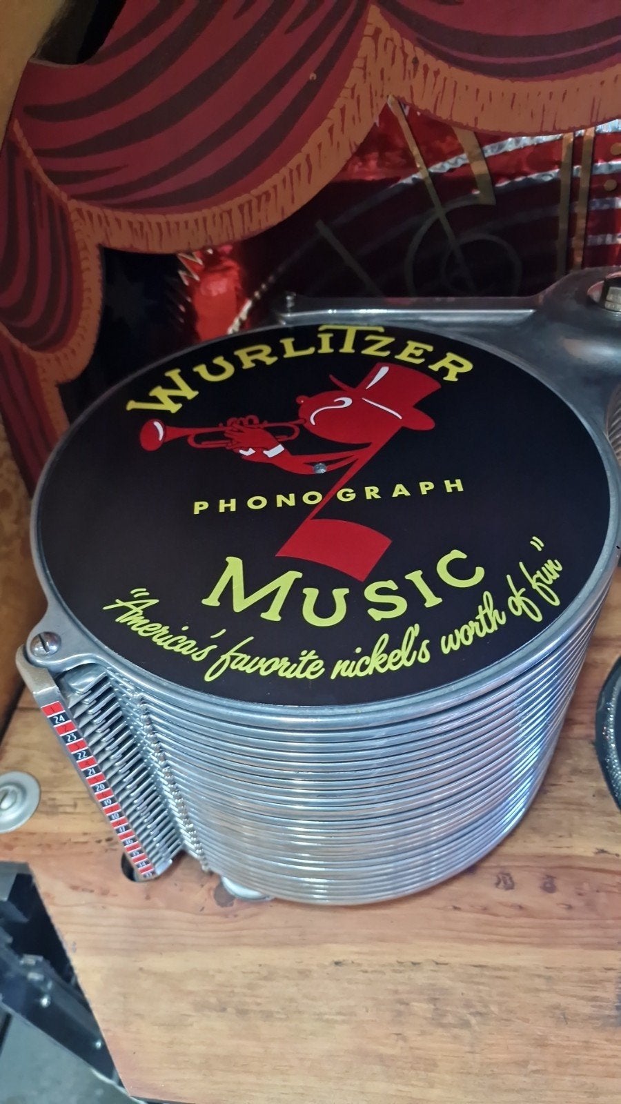 Housse pour juke-box Wurlitzer, Envoi, Wurlitzer