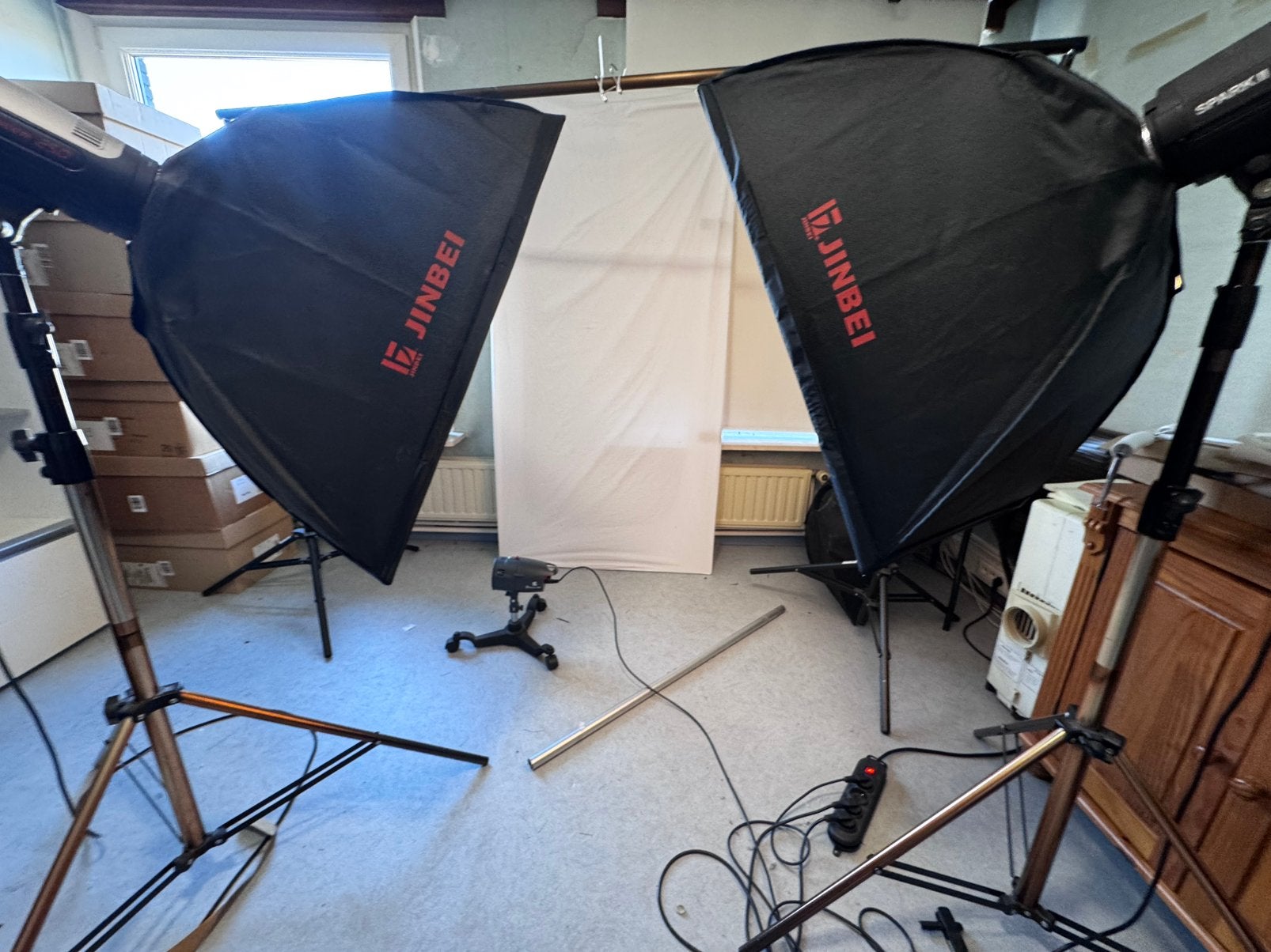Fotostudio moet weg - KOOPJE, Ophalen, Gebruikt, Statief
