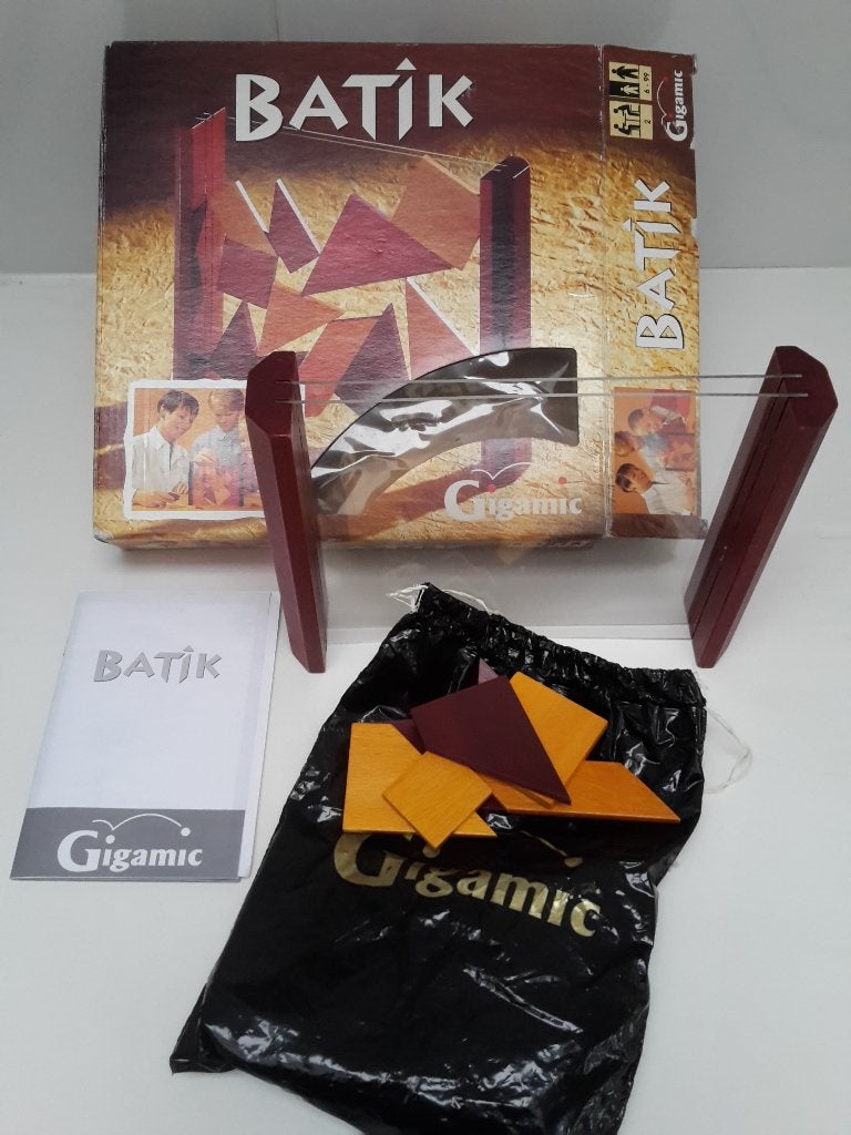 Leuk spel Batik, 2 spelers, 6+, Gigamic, prima staat, + demo, 1 ou 2 joueurs, Enlèvement ou Envoi, Comme neuf, Gigamic
