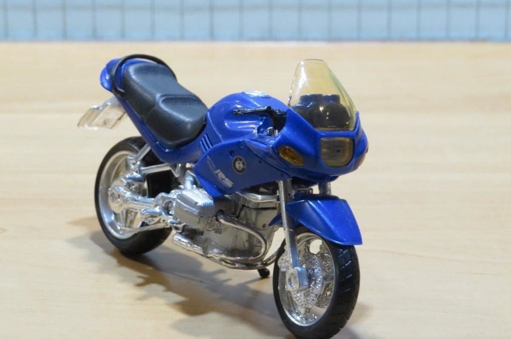 BMW R1100RS blue 1:18 blister, Ophalen of Verzenden, Nieuw, Motor, Maisto