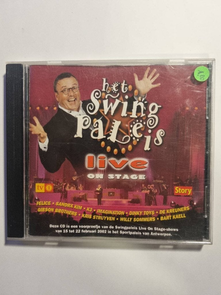 Het Swingpaleis Live On Stage, Cd's en Dvd's, Ophalen of Verzenden, Gebruikt