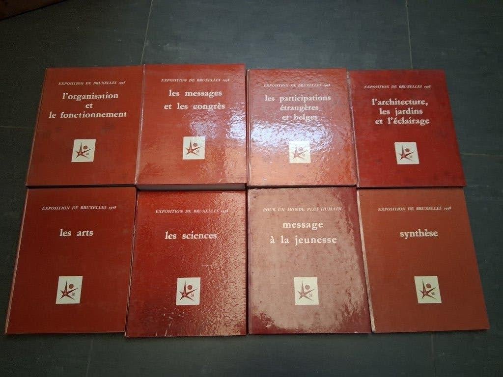Livres : série en 8 parties : Expo 58, Enlèvement, Autres types