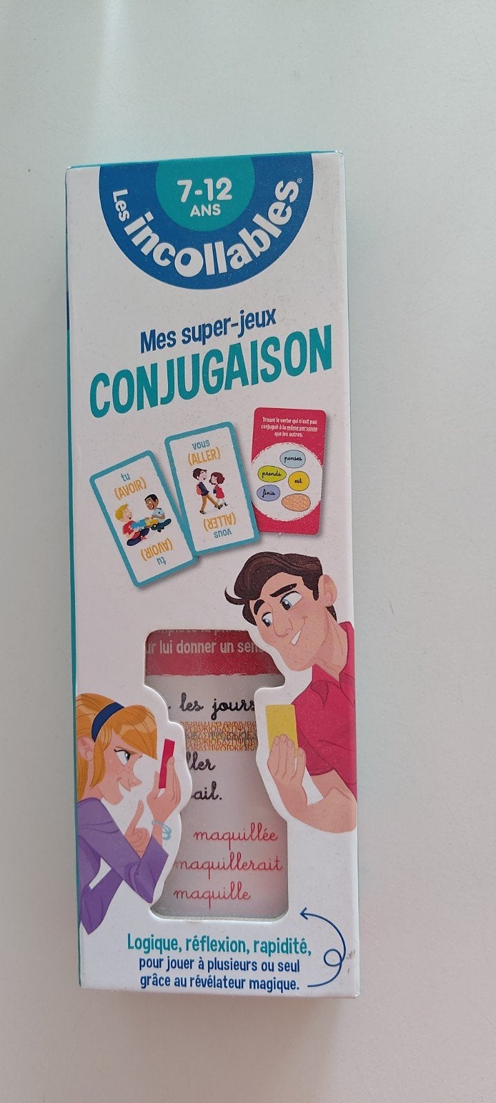 Jeux conjugaison Les incollables 7 à 12 ans, Enlèvement, Comme neuf, Les