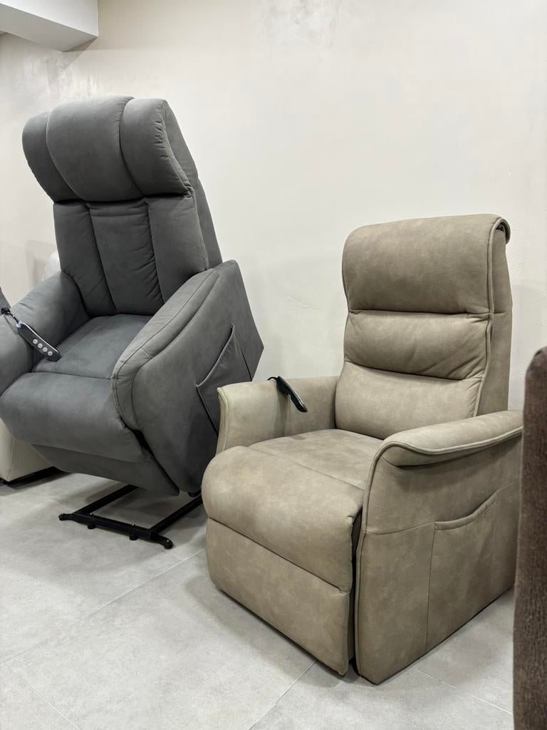 Fauteuil inclinable électrique avec releveur ! 2 moteurs,, Enlèvement ou Envoi, ., Elektrische relaxzetel fauteuil relax zetel relaxstoel