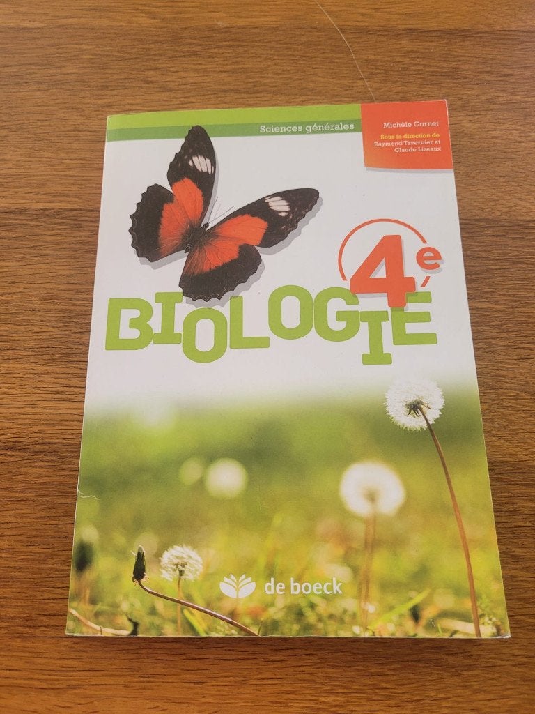 Algemene wetenschappen BIOLOGIE 4e van Boeck, Boeken, ASO, Michel Cornet, Biologie, Ophalen