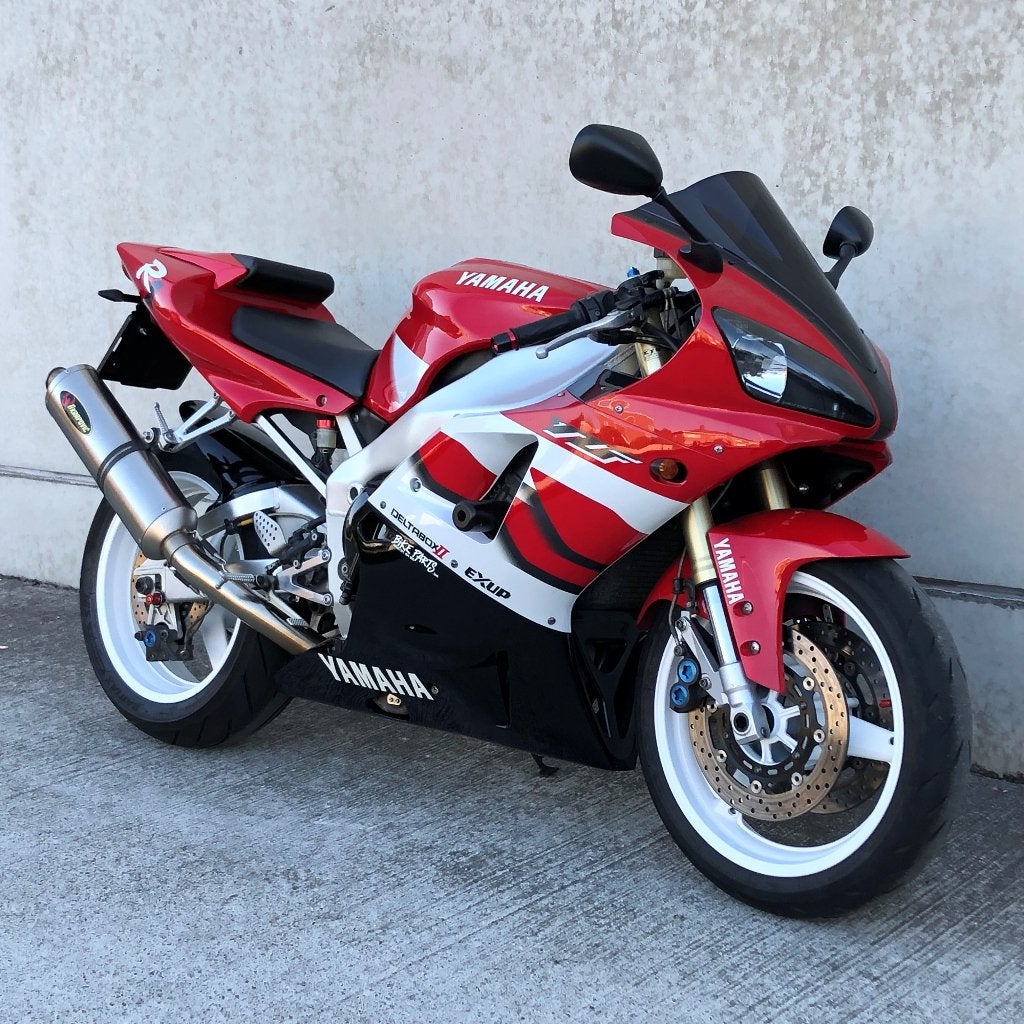YAMAHA YZF 100 R1 2002 GEKEURD GARANTIE, 4 cilinders, Motorrijbewijs A, Super Sport, Gebruikt