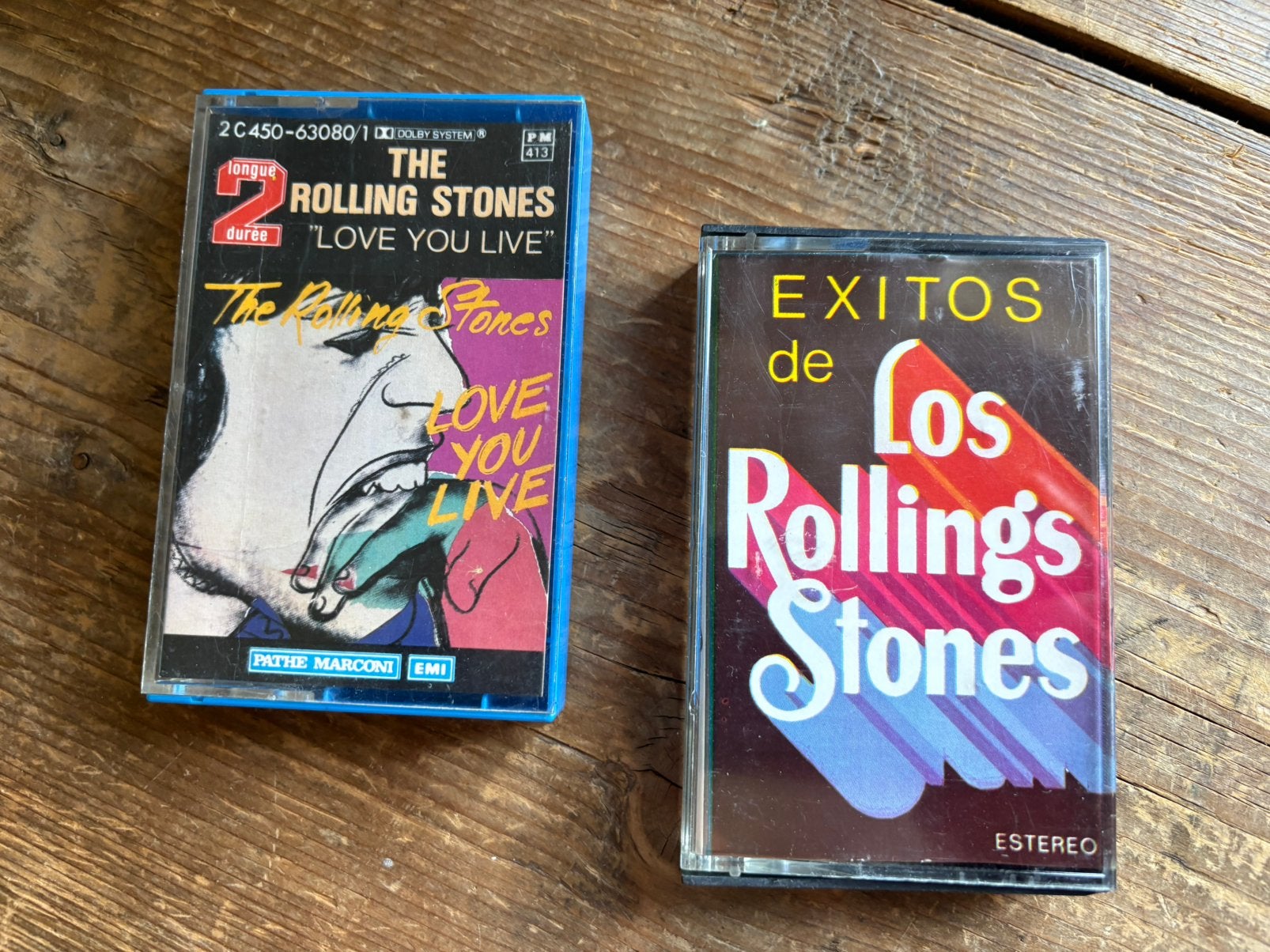 ROLLING STONES ONBERISPELIJKE ORIGINELE VINTAGE AUDIOCASSET, Cd's en Dvd's, Cassettebandjes, 2 t/m 25 bandjes, Ophalen of Verzenden