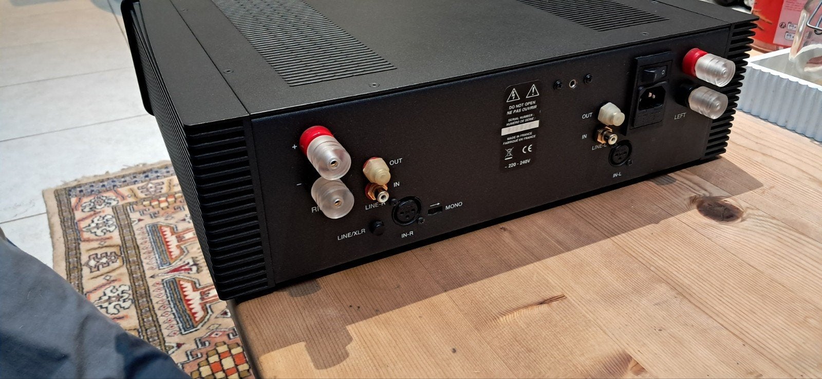 Atoll Am400 eindversterker, Ophalen, Zo goed als nieuw, Stereo, 120 watt of meer