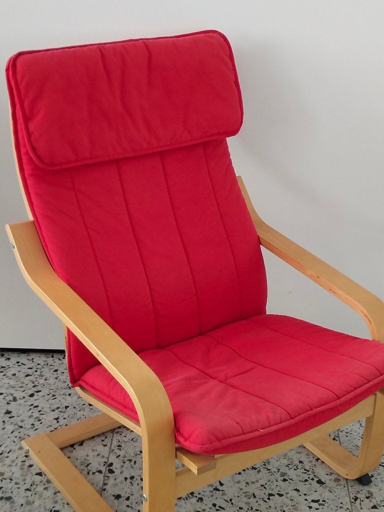 stoel/zetel (POÄNG fauteuil), Enlèvement