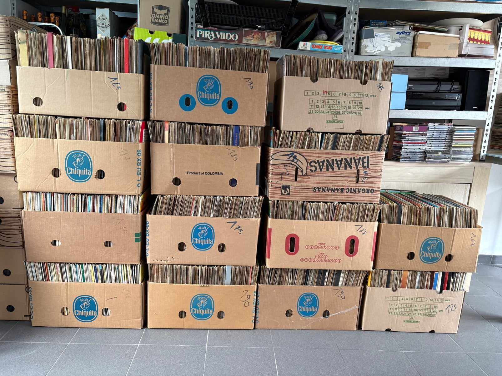 Groot lot LP’s, Doe-het-zelf en Bouw, Ophalen, Zo goed als nieuw