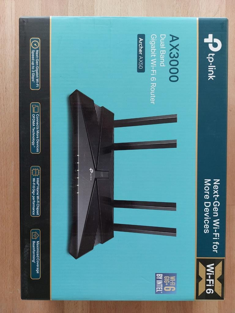 TP-link Archer AX50 wifi 6 router, Ophalen